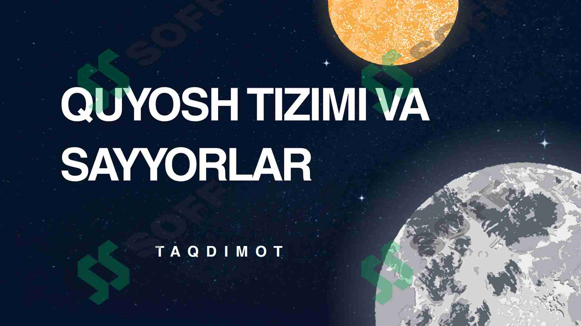 Quyosh tizimi va Sayyoralar