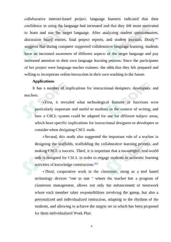 Computer-supported collaborative learning framework
