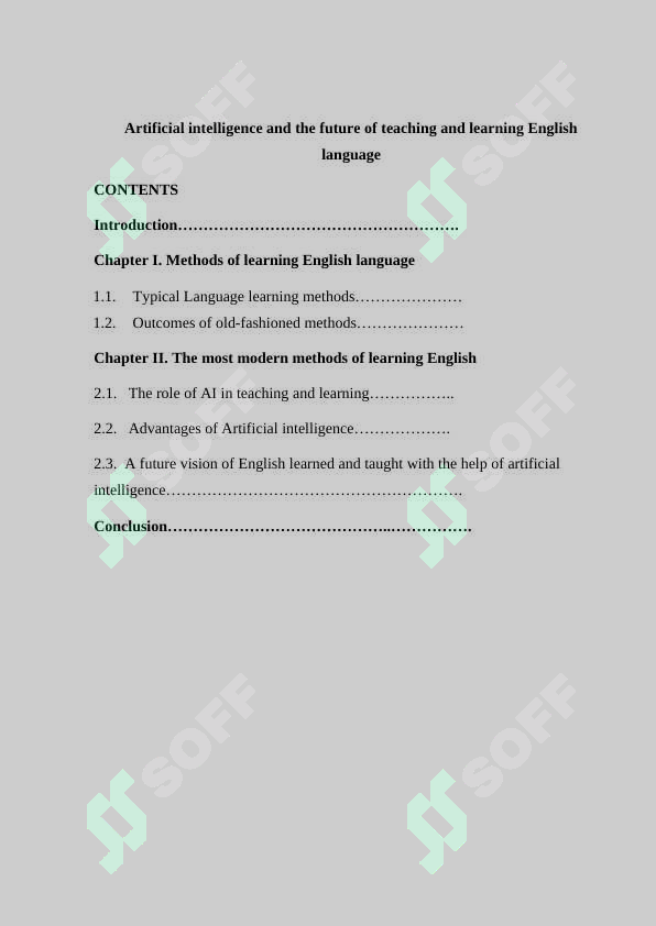 Artificial intelligence and the future of teaching and learning English ...