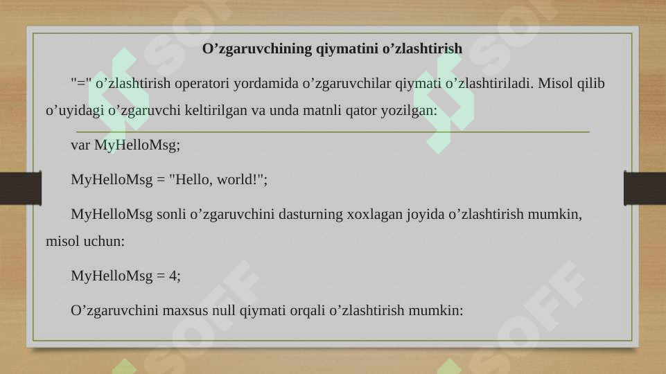 JavaScript funksiyalari va obyektlari