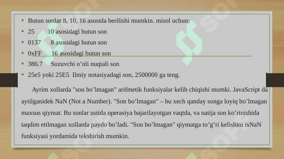 JavaScript funksiyalari va obyektlari