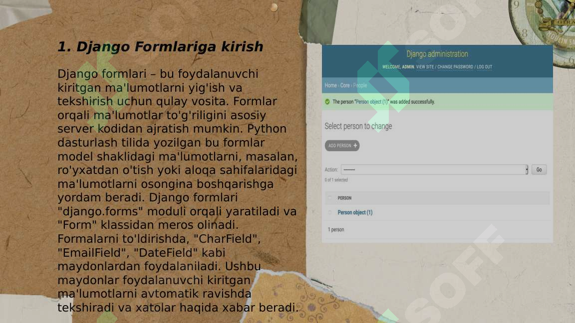 Django formlarDjango formlar