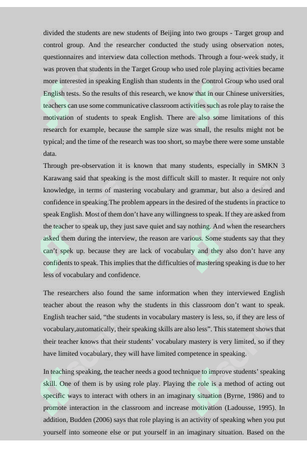 : How to use role play in English classes to improve student's speaking ...