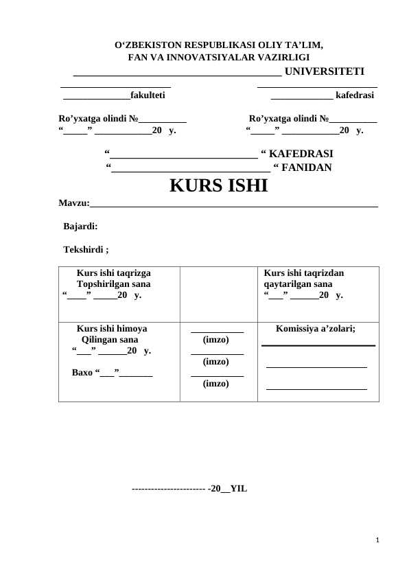 html, css va javascriptdan foydalanib web dasturlash kurs ishi