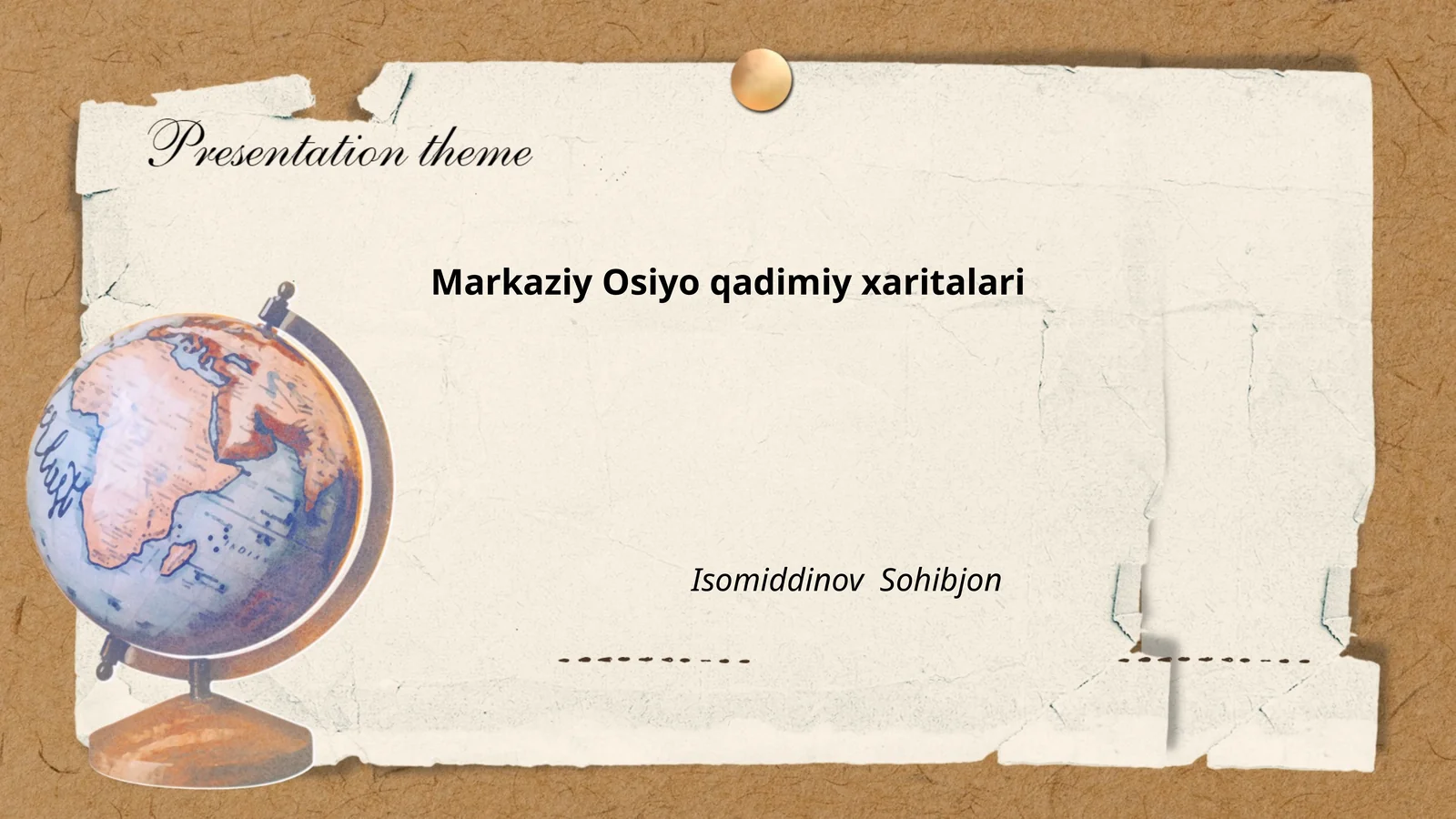 Markaziy Osiyo qadimiy xaritalari