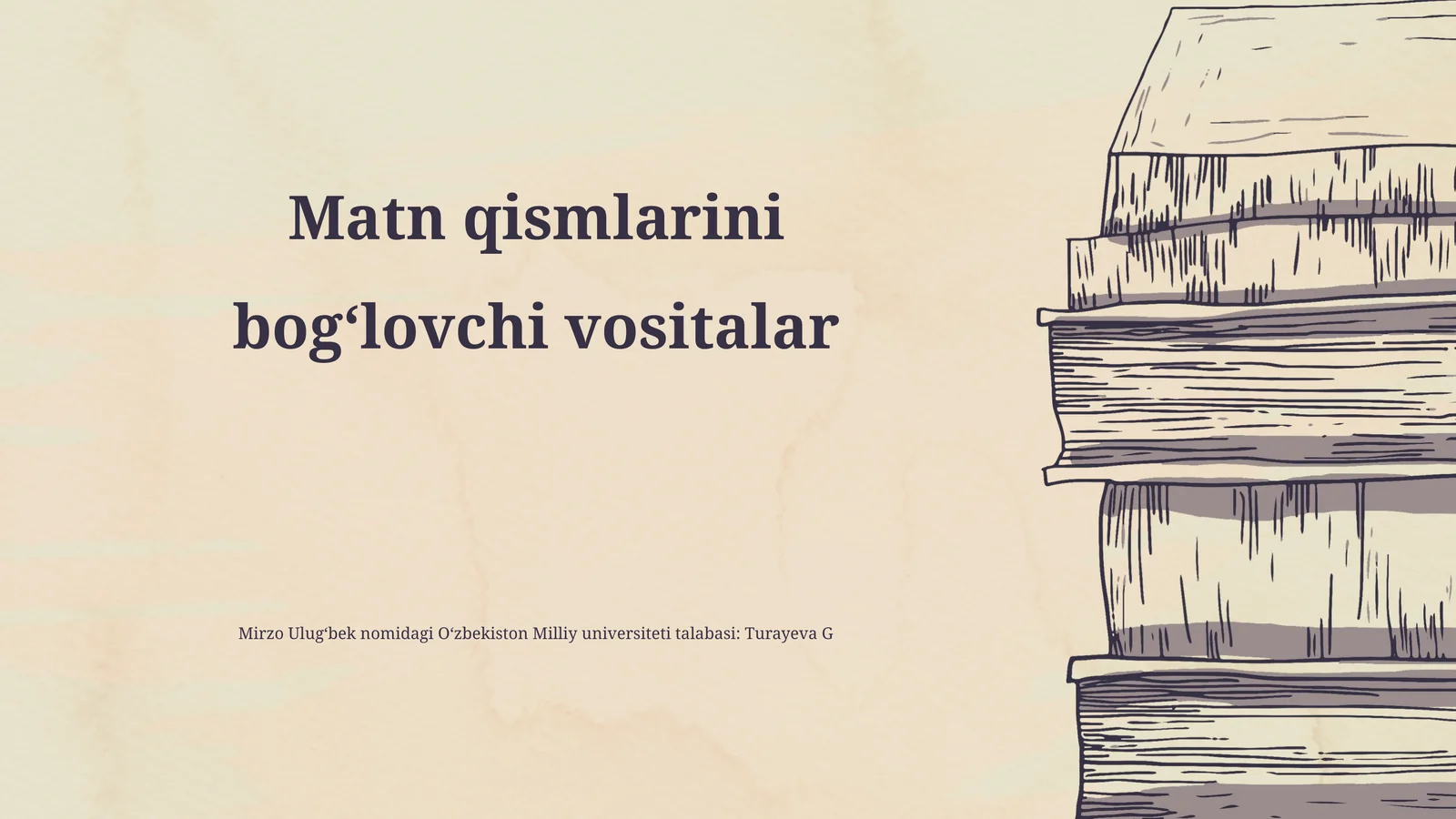 Matn qismlarini bogʻlovchi vositalar