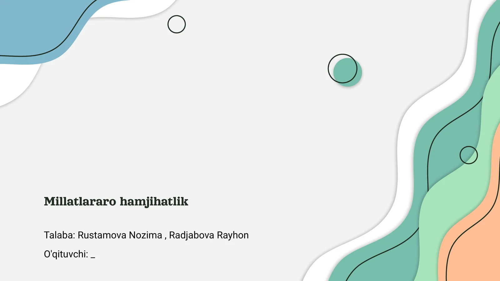 Millatlararo hamjihatlik