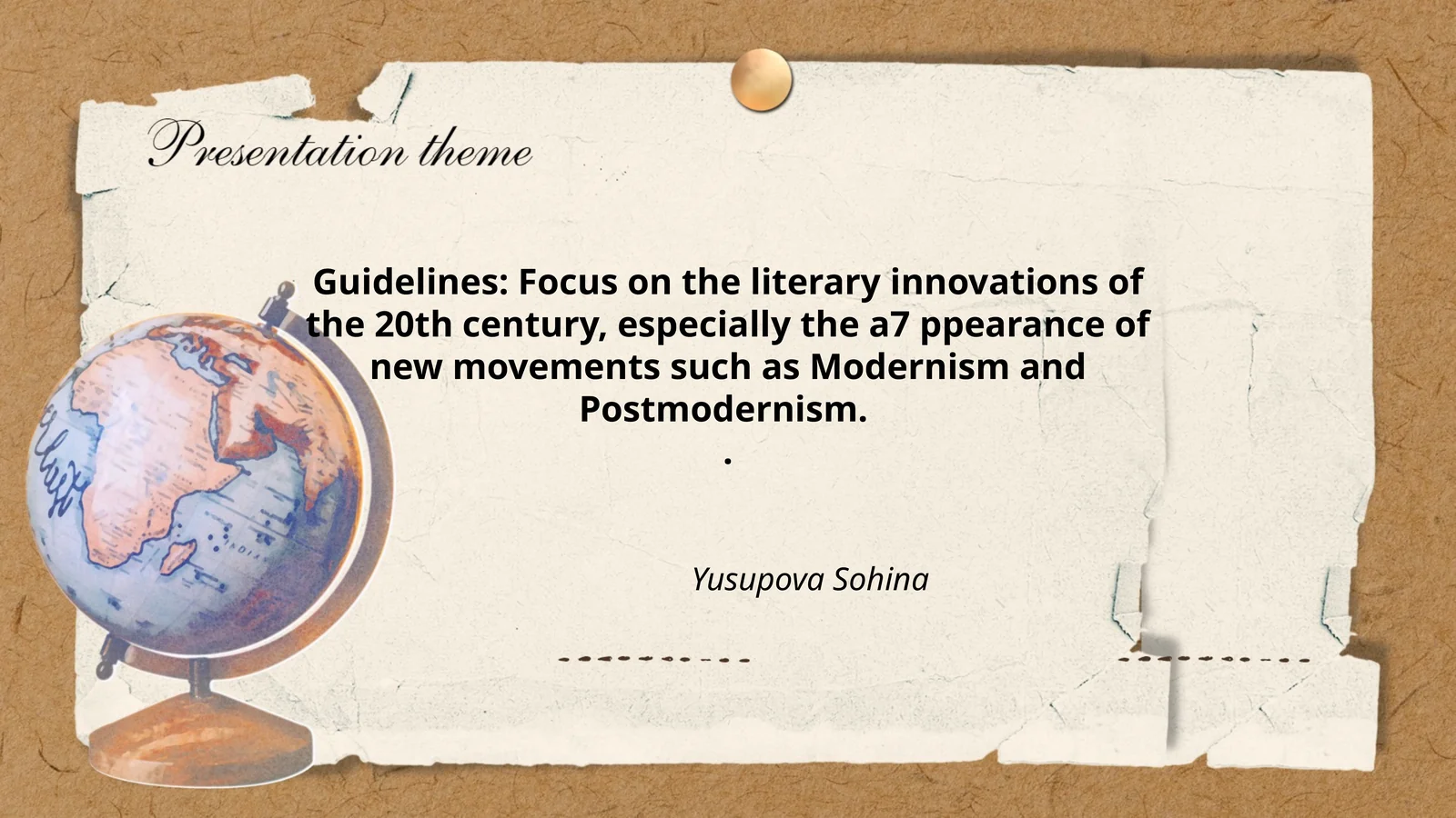 Emergence of Modernist narrative techniques: fragmentation and stream of consciousness