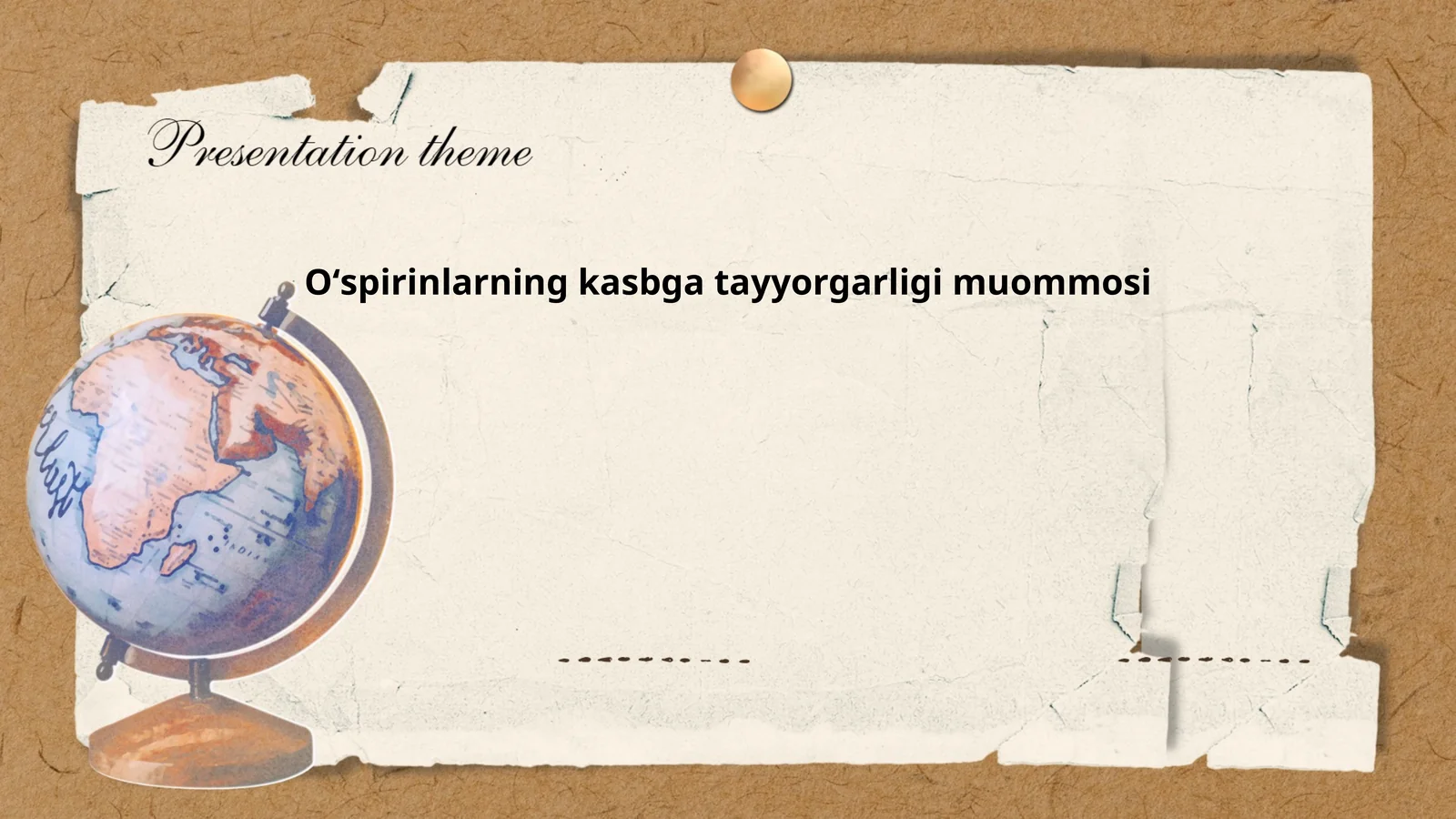 Oʻspirinlarning kasbga tayyorgarligi muommosi