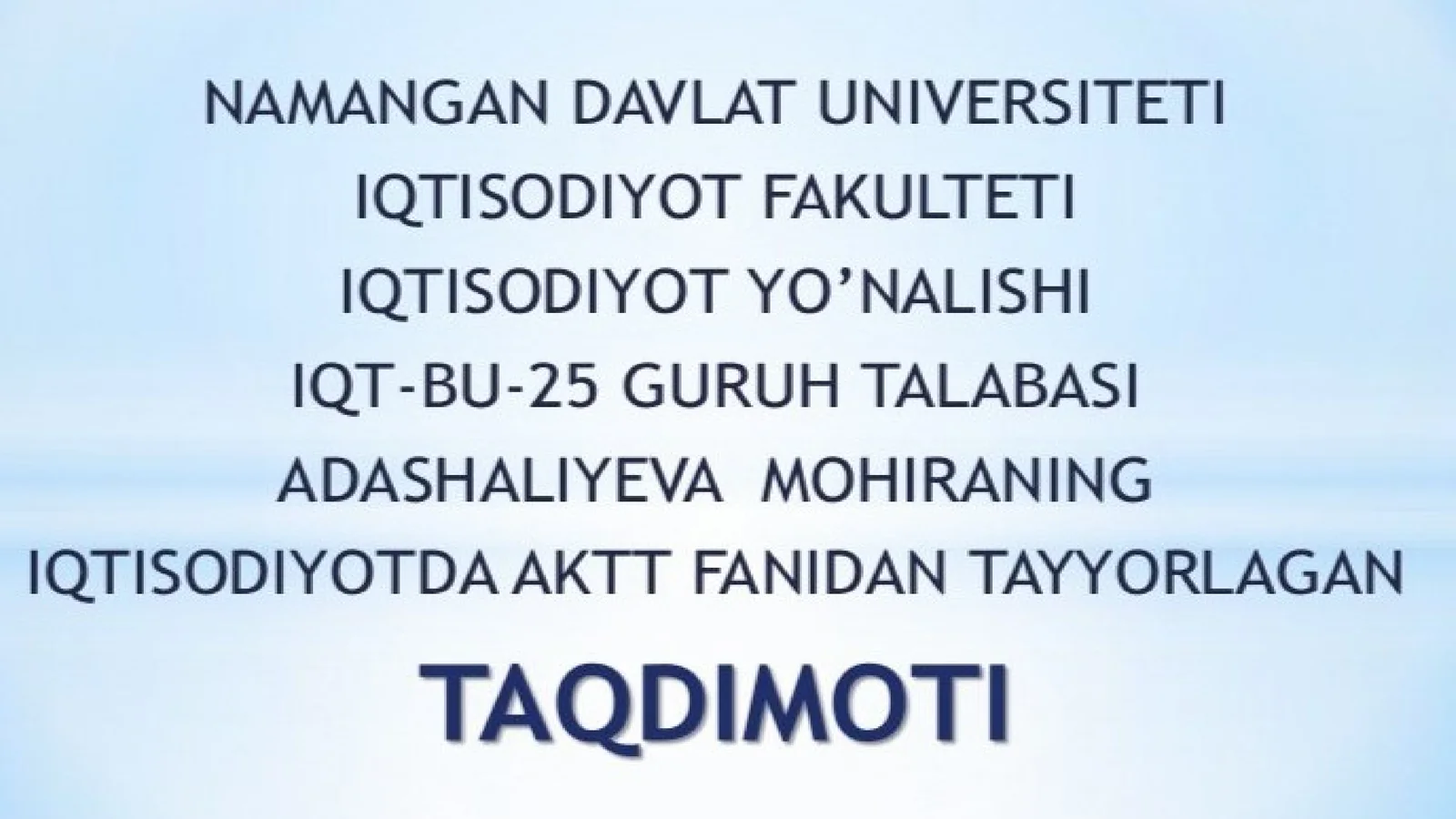 Canva platformasida ishlash