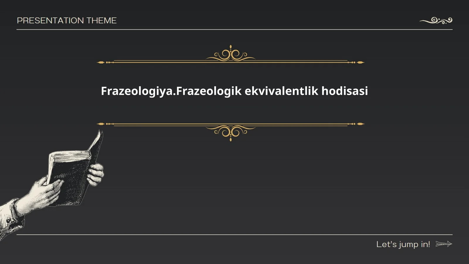 Frazeologiya.Frazeologik ekvivalentlik hodisasi