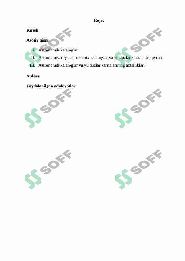 Astronomik kataloglar va yulduzlar xaritalari