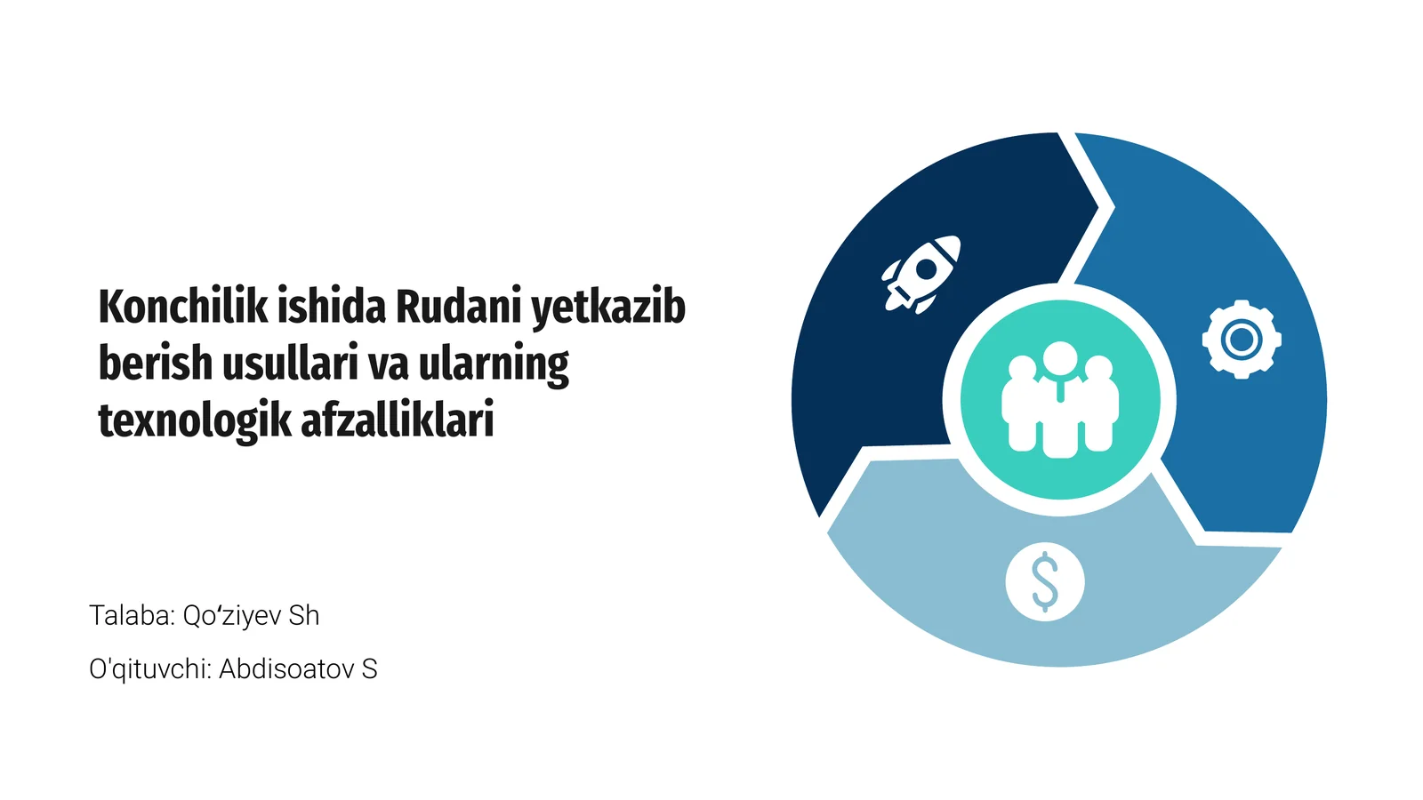 Konchilik ishida Rudani yetkazib berish usullari va ularning texnologik afzalliklari