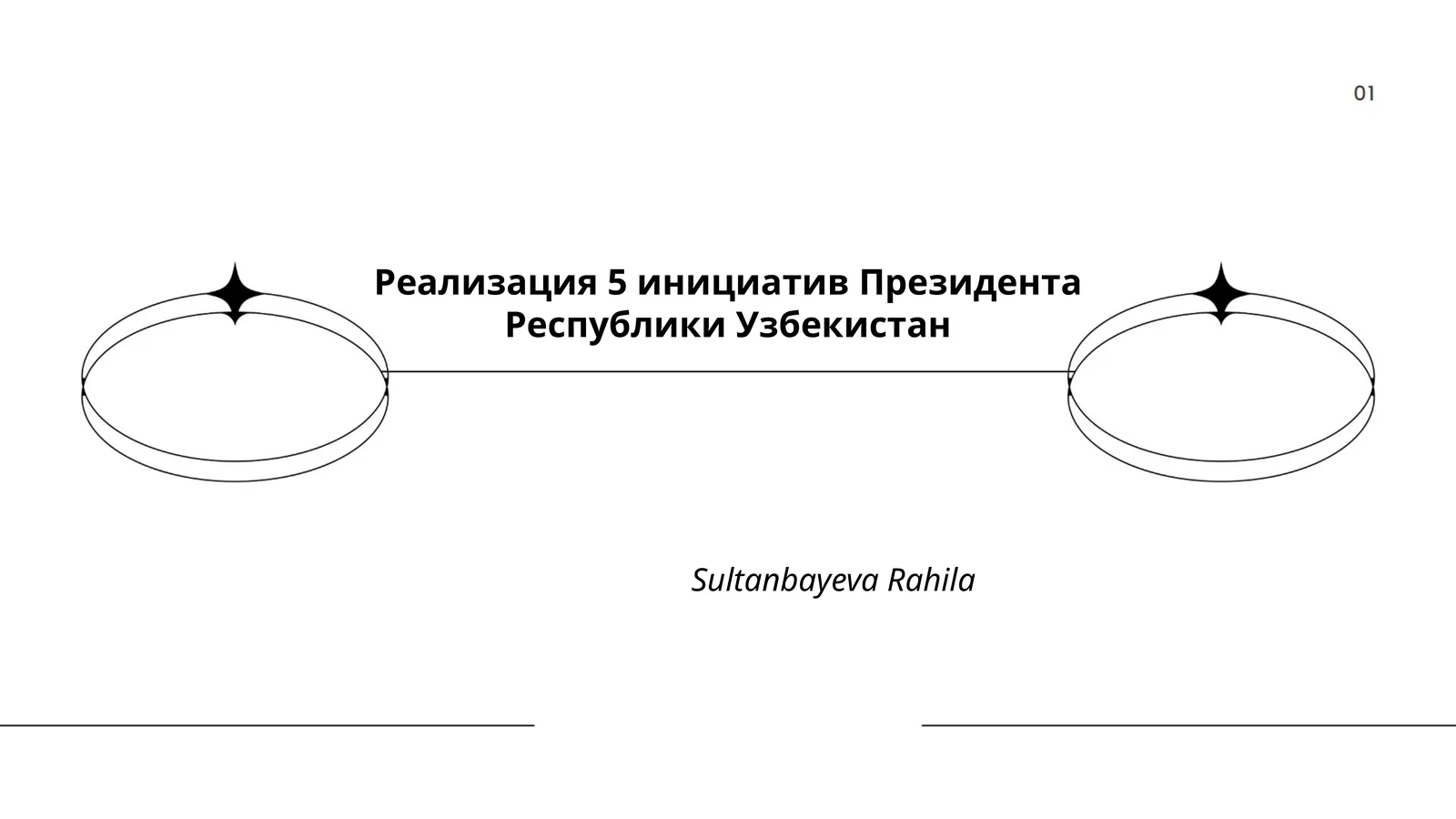 Реализация 5 инициатив Президента Республики Узбекистан