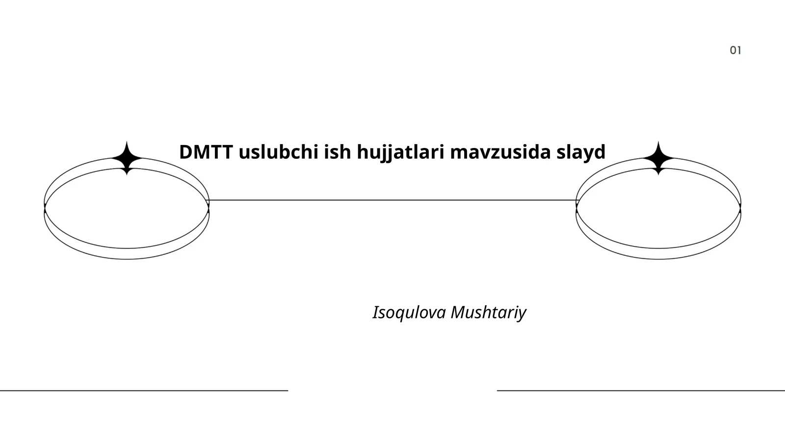 DMTT Uslubchi Ish Hujjatlari
