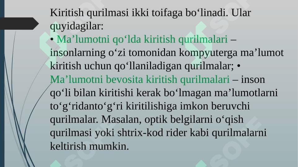 Kiritish Qurilmalari Va Ularning Qo llanilishi Informatika kiritish-qurilmalari-va-ularning-qo-llanilishi-informatika