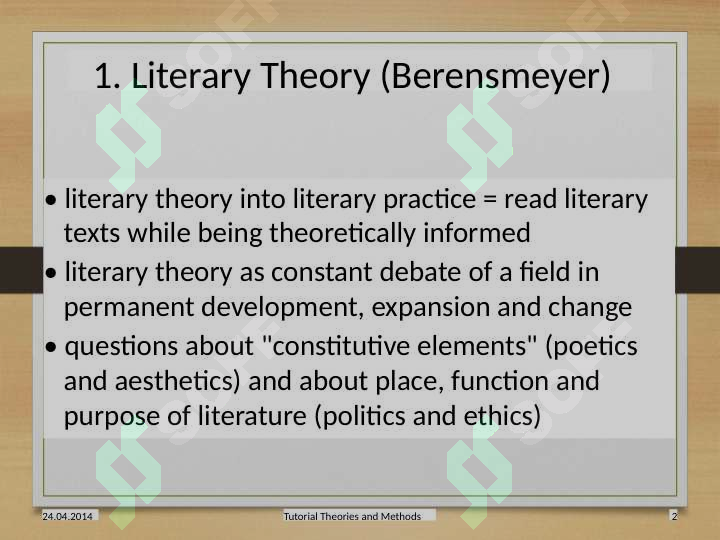 Theory Skills And Methods Theories ,Methods and Techniques