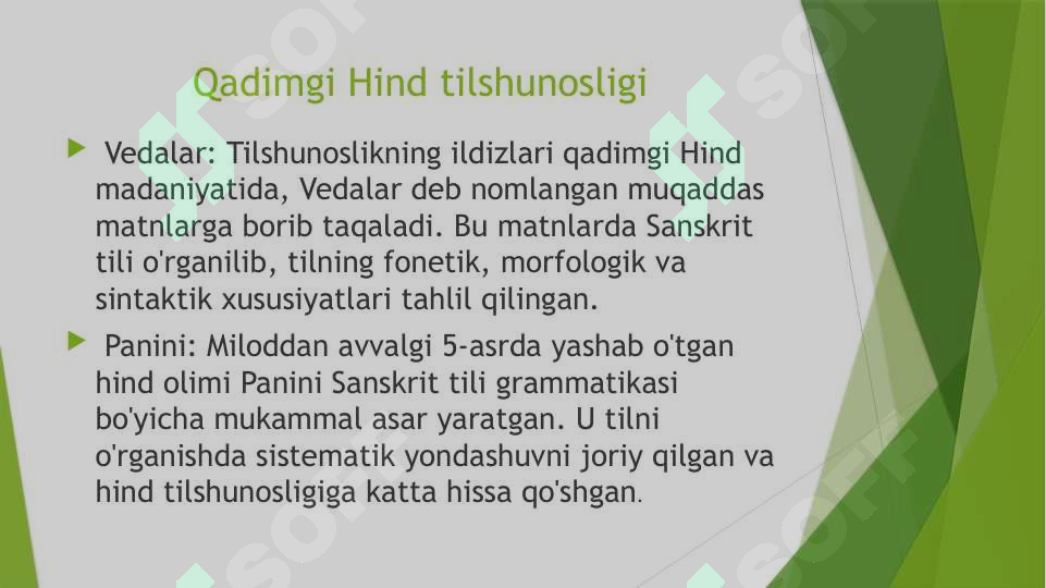 Tilshunoslik Fanining Tarixi Qadimgi Hind Grek Xitoy Va Rim Tilshunosligi Tilshunoslik Fanining Tarixi Qadimgi Hind Grek Xitoy Va Rim Tilshunosligi
